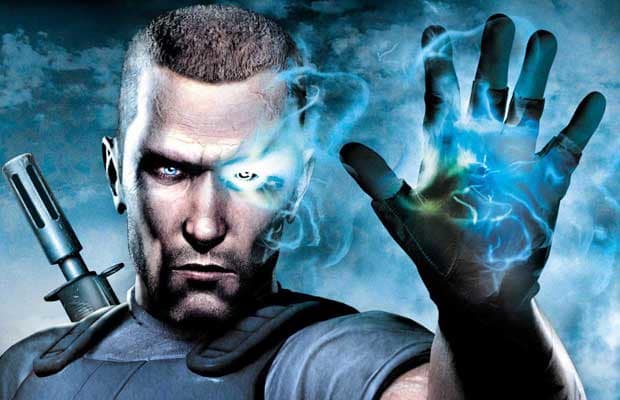 Image of a man with blue psionic energy radiating from him.